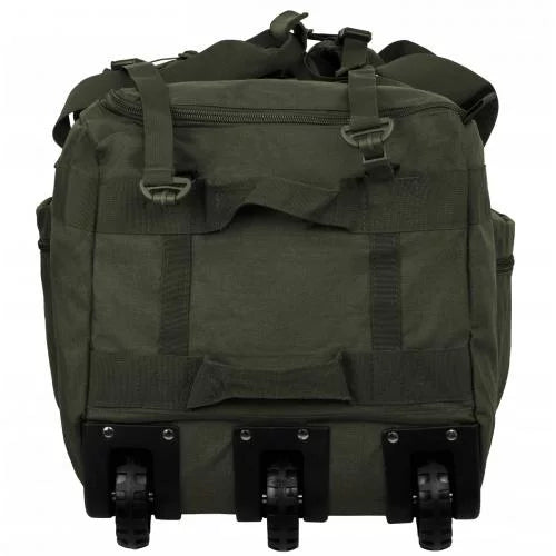 Borsone trolley con ruote colore VERDE MILTEC