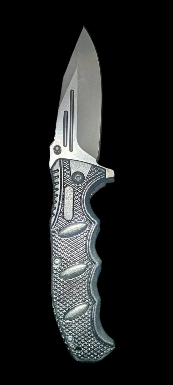 COLTELLO AD APERTURA ASSISTITA NERO CON FODERO THIRD AMONT