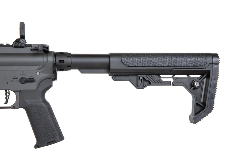 FUCILE SOFTAIR ELETTRICO RRA SA-P17 PRIME LIGHT OPS STOCK ASTER II ETU NERO/GRIGIO SPECNA ARMS