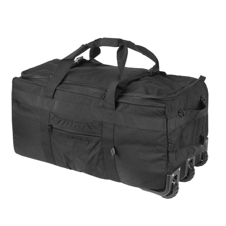 Borsone Trolley con ruote colore Nero MILTEC
