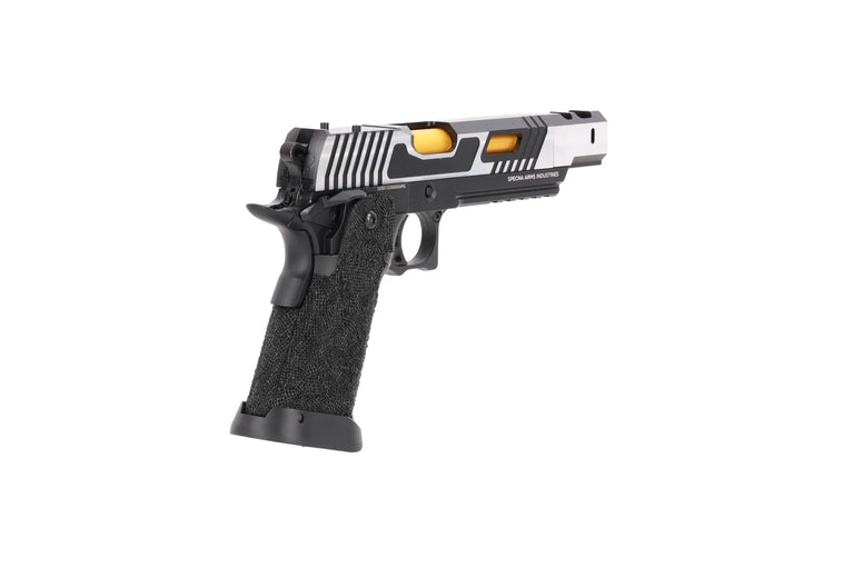 PISTOLA SOFTAIR A GAS/CO2 SA-VGP20 SERIE VAPOR NERA/ARGENTATA/DORATA SPECNA ARMS