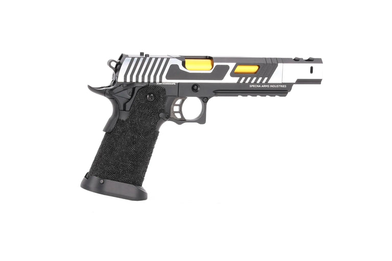 PISTOLA SOFTAIR A GAS/CO2 SA-VGP20 SERIE VAPOR NERA/ARGENTATA/DORATA SPECNA ARMS