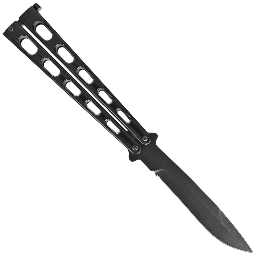 COLTELLO A FARFALLA NERO K2919N THIRD AMONT