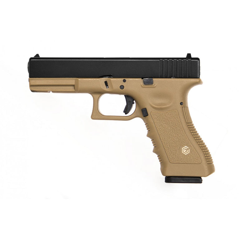 PISTOLA SOFTAIR SCARRELLANTE E017 TAN EVOLUTION