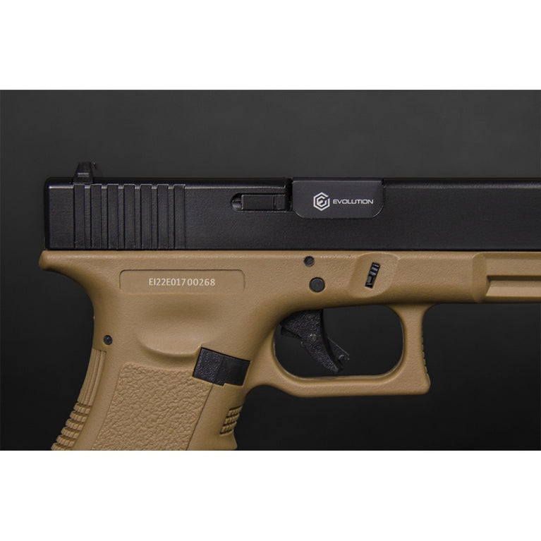 PISTOLA SOFTAIR SCARRELLANTE E017 TAN EVOLUTION