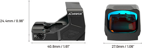 RED DOT PN330 ULTRA COMPATTO AIMWIN