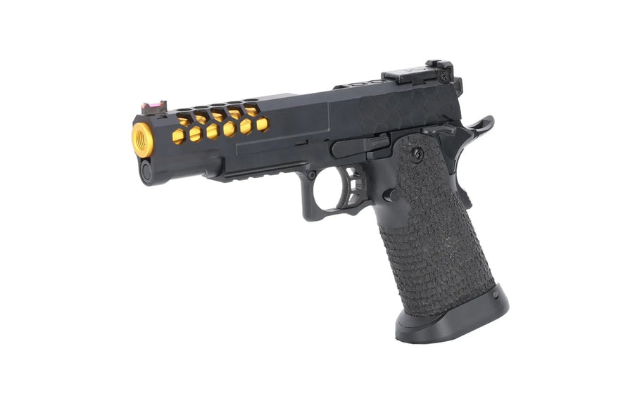 PISTOLA SOFTAIR A GAS/CO2 SA-VGP15 SERIE VAPOR NERA/DORATA SPECNA ARMS