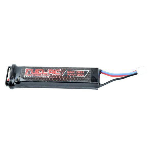 BATTERIA LIPO PER PISTOLE ELETTRICHE 7.4V X 550MAH 20C FUEL RC