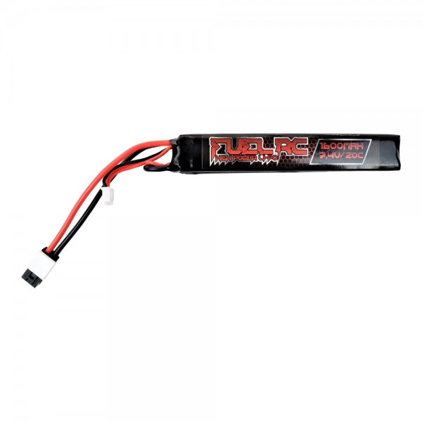 BATTERIA A DOPPIO ELEMENTO Li-Po 7,4V 1600 Mah 20C NUNCHUCK SLIM FUEL RC