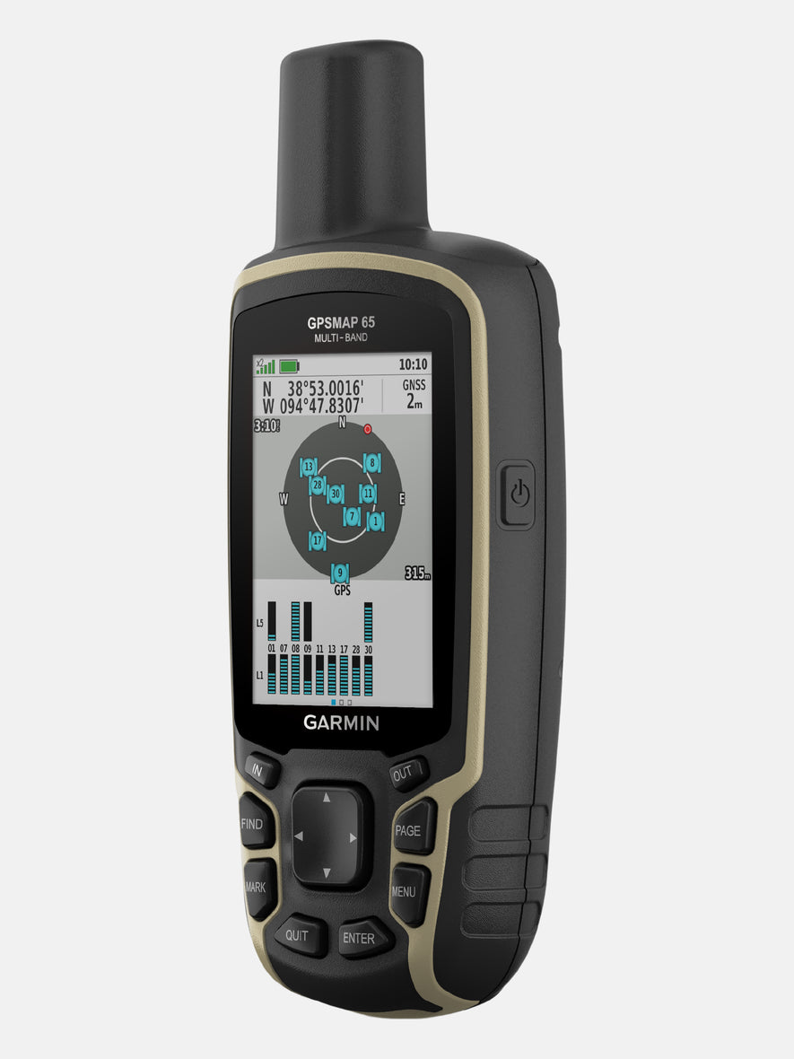 NAVIGATORE PORTATILE MULTIBANDA/MULTI-GNSS GPS MAP 65 GARMIN