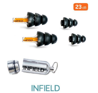 TAPPI OTOPROTETTORI AD ALTE PRESTAZIONI INFIELD