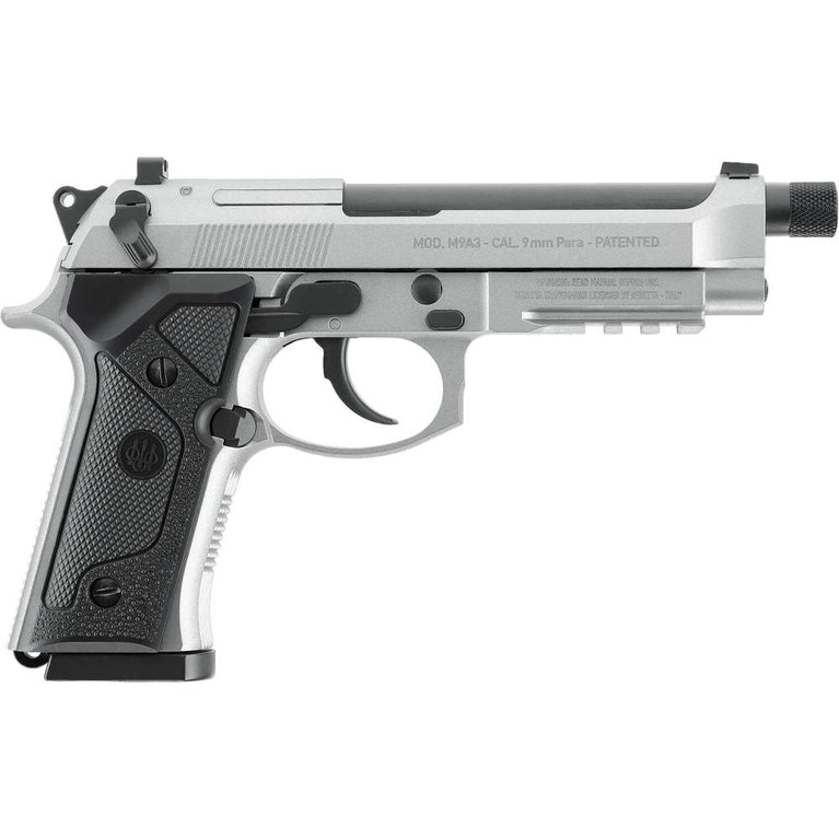 Pistola Beretta M9 A3 Colore Inox / Nero Cal.4.5 Pot.<7.5 Joule