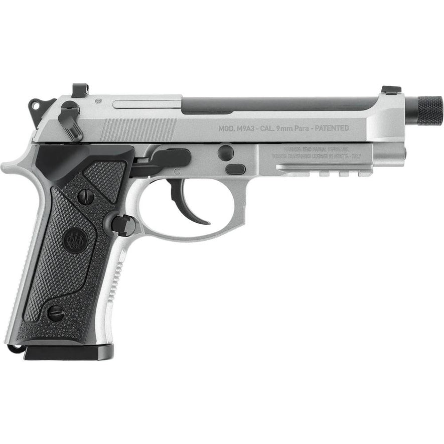 Pistola Beretta M9 A3 Colore Inox / Nero Cal.4.5 Pot.<7.5 Joule