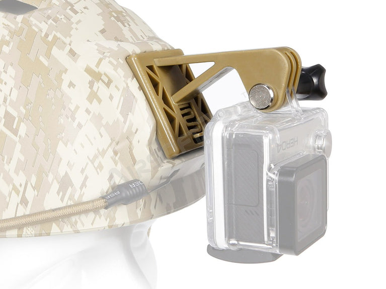SUPPORTO PER ELMETTO PER GO-PRO TAN WST