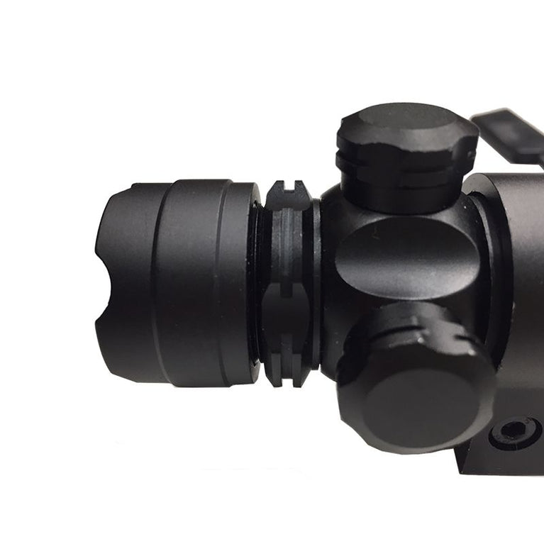 LASER REGOLABILE PUNTO ROSSO CON KIT ANELLI IN ALLUMINIO JS TACTICAL