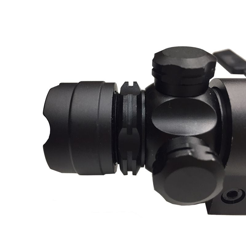 LASER REGOLABILE PUNTO ROSSO CON KIT ANELLI IN ALLUMINIO JS TACTICAL