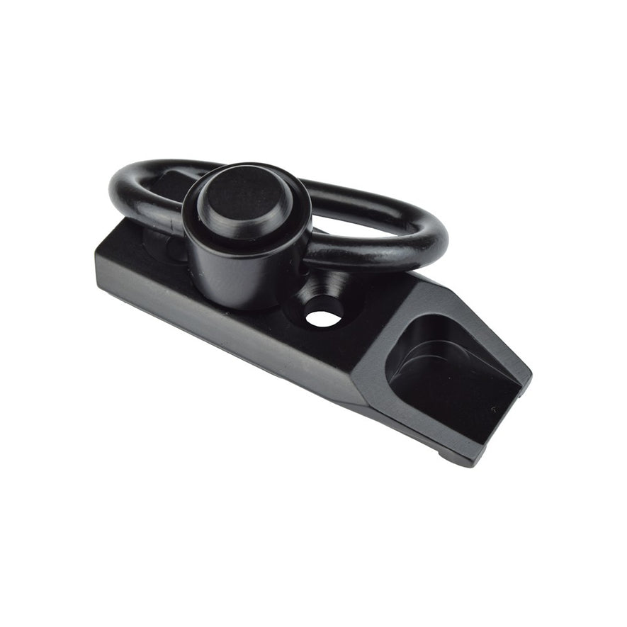 AGGANCIO CINGHIA QD CON ATTACCO KEYMOD NERO JS TACTICAL