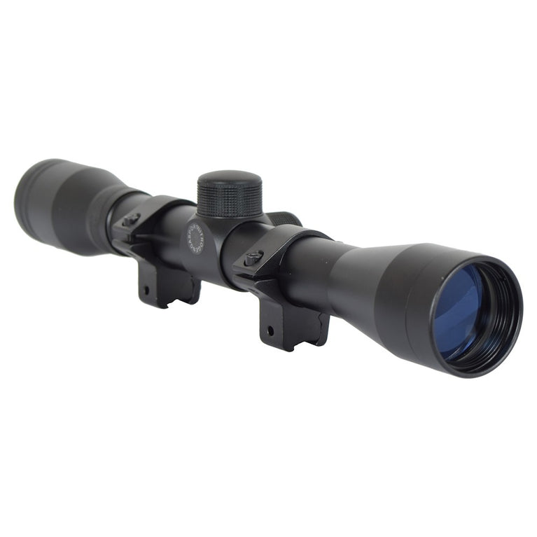 OTTICA 4x32 CON ANELLI BASSSI DA 11mm NERO JS-TACTICAL