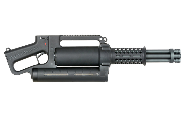 MINIGUN SOFTAIR CON 5 CANNE ROTANTI WE23-Plus WELL