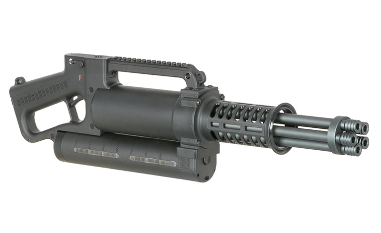 MINIGUN SOFTAIR CON 5 CANNE ROTANTI WE23-Plus WELL