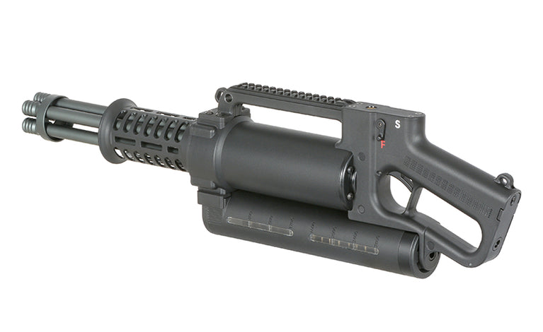 MINIGUN SOFTAIR CON 5 CANNE ROTANTI WE23-Plus WELL