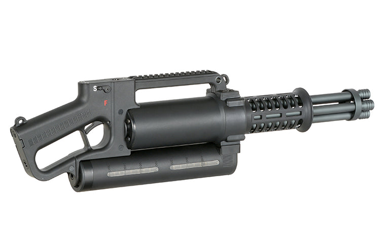 MINIGUN SOFTAIR CON 5 CANNE ROTANTI WE23-Plus WELL