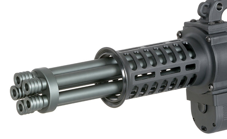 MINIGUN SOFTAIR CON 5 CANNE ROTANTI WE23-Plus WELL