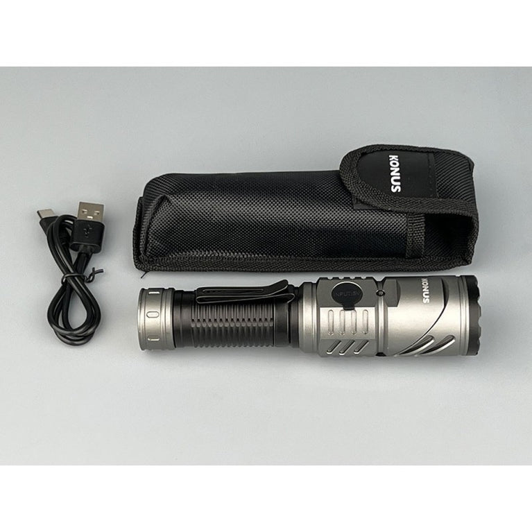 TORCIA KONUSLIGHT-RT TURBO 2500 LUMENS ROTANTE RICARICABILE KONUS