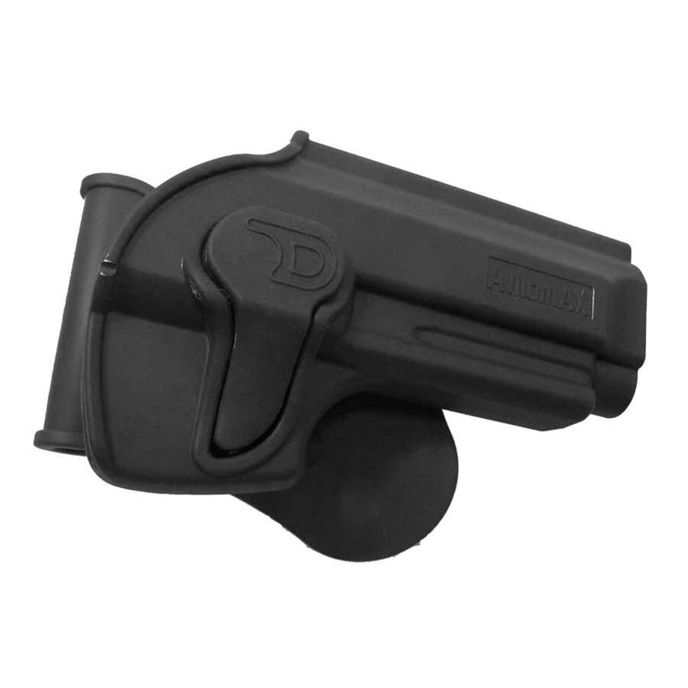 FONDINA IN POLIMERO NERA PER BERETTA 92 AMOMAX
