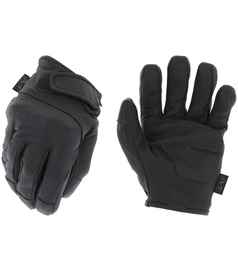 GUANTO CON PROTEZIONI ANTI PUNTURA IN COLORE NERO MECHANIX