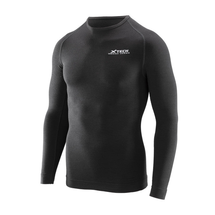 MAGLIA A MANICHE LUNGE MERINO TECH 01 X-TECH