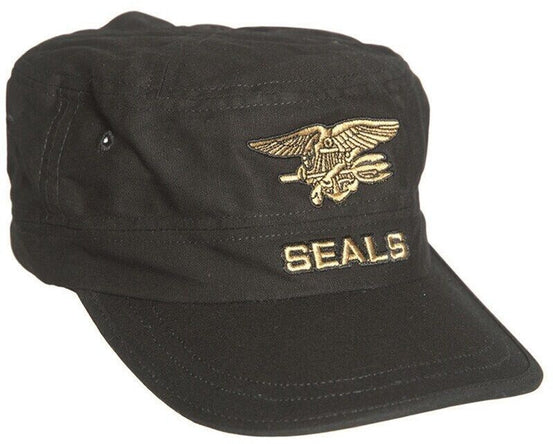 BERRETTO NERO NAVY SEALS MILTEC