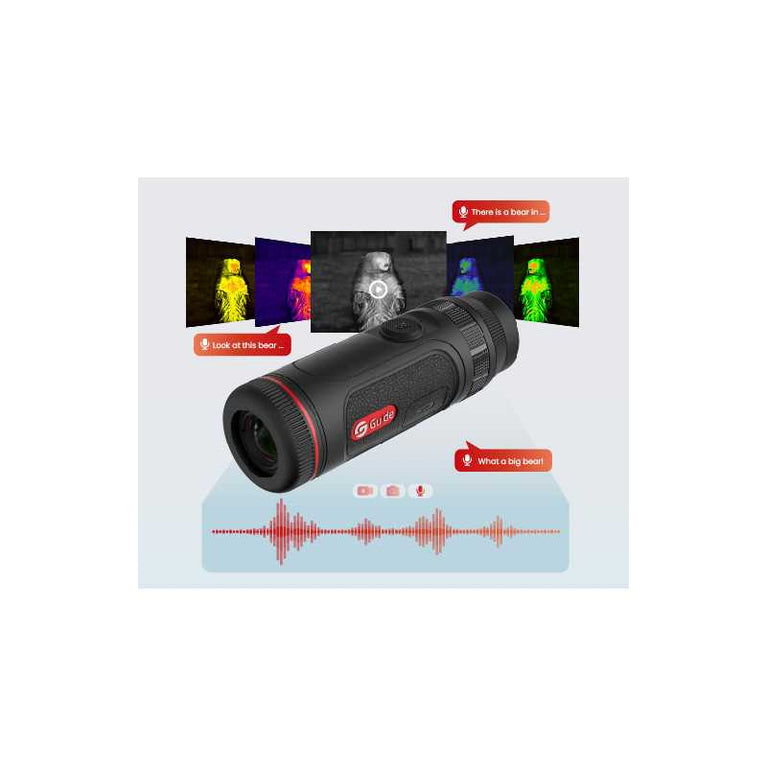 VISORE TERMICO MONOCULARE TE411 VISIONE FINO A 1000M GUIDE OUTDOOR