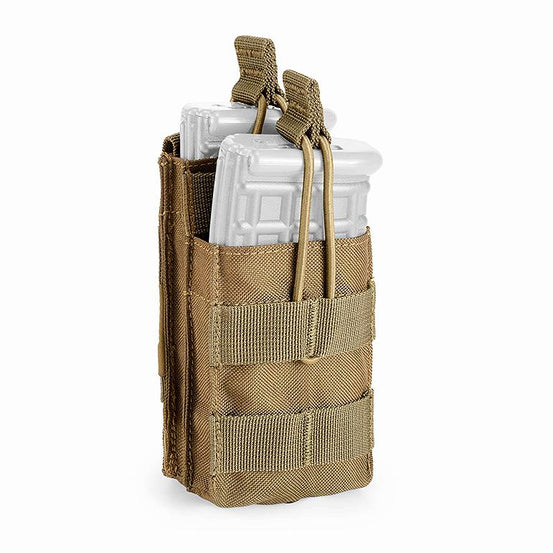 PORTA CARICATORE DOPPIO APERTO SOVRAPPOSTO TAN OPENLAND