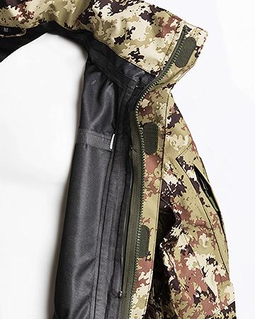 PARKA IMPERMEABILE CON STELLETTE VEGETATO ITALIANO OPENLAND