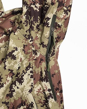 PARKA IMPERMEABILE CON STELLETTE VEGETATO ITALIANO OPENLAND