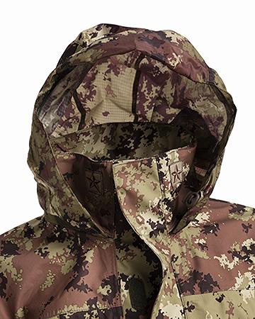 PARKA IMPERMEABILE CON STELLETTE VEGETATO ITALIANO OPENLAND