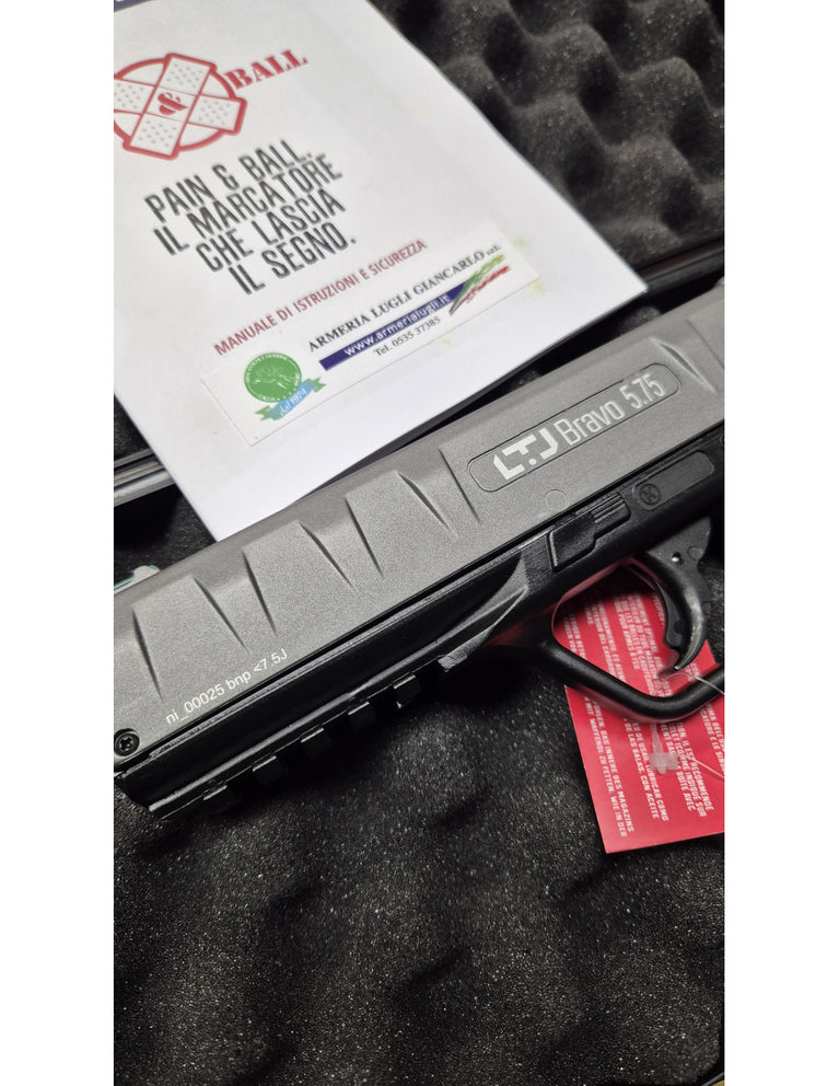 PISTOLA PAIN&BALL BRAVO 528 CO2 CAL.50 12.7 joule CHIAPPA FIREARMS