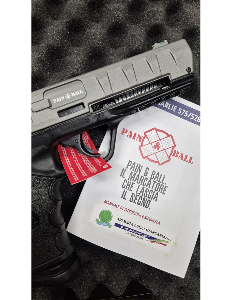 PISTOLA PAIN&BALL BRAVO 528 CO2 CAL.50 12.7 joule CHIAPPA FIREARMS