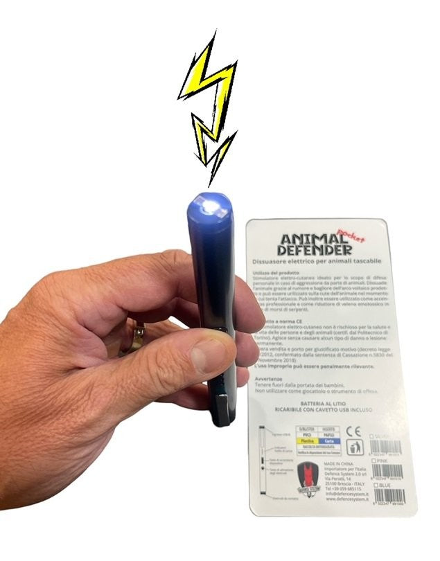 DISSUASORE DA DIFESA ANIMAL DEFENDER POCKET NERA DEFENCE SYSTEM