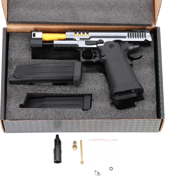 PISTOLA SOFTAIR A GAS/CO2 SA-VGP24 SERIE VAPOR NERA/DORATA/ARGENTATA SPECNA ARMS
