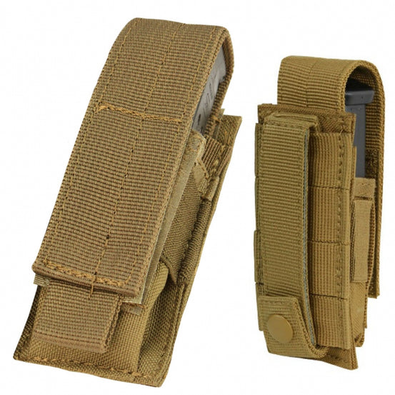 TASCA SINGOLO PORTA CARICATORE PER PISTOLA MA32 COYOTE BROWN SBB