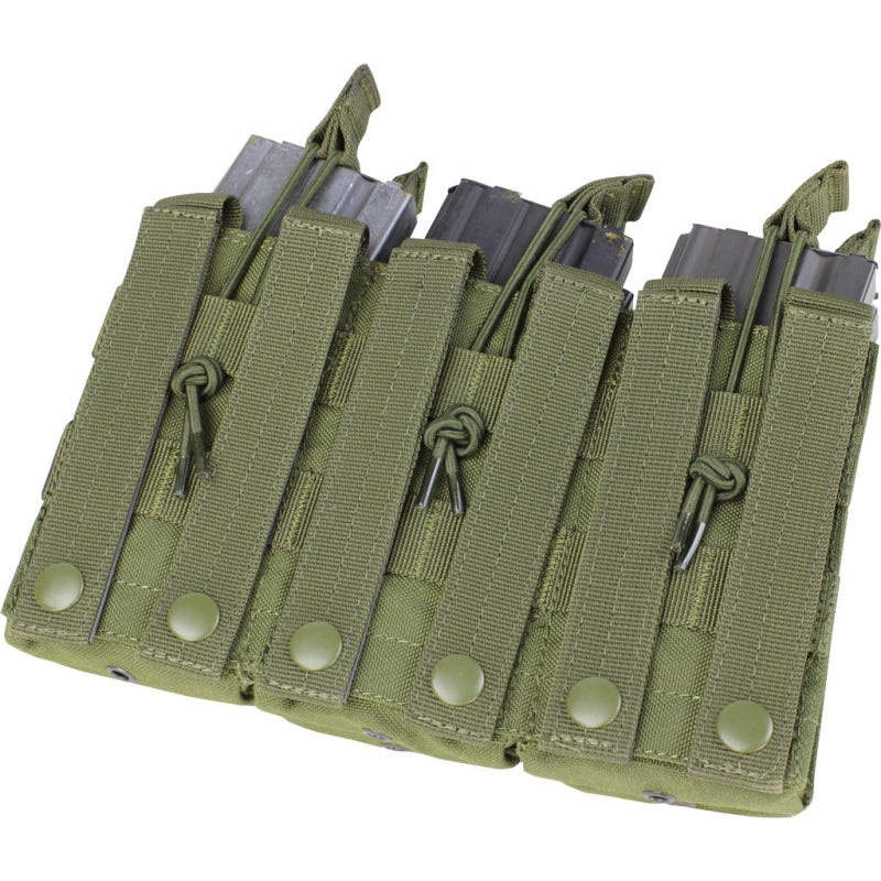 PORTA CARICATORE RAPIDO TRIPLO OLIVE GREEN MA27 SBB