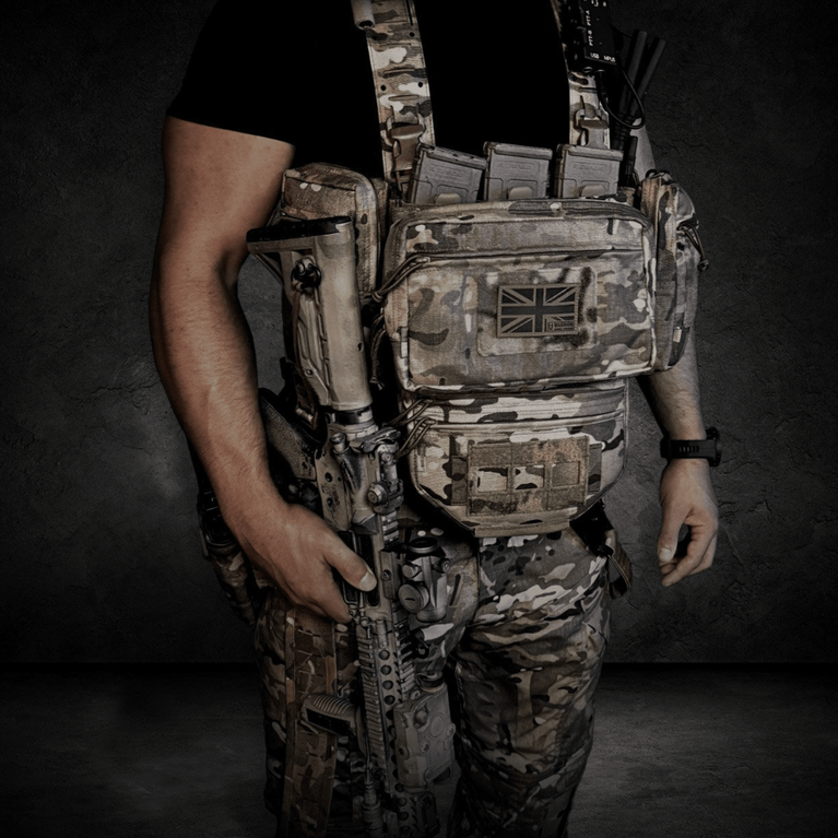 CHEST RIG MCR MK1 TYPE 2 COMPLETAMENTE ACCESSORIATO WARRIOR