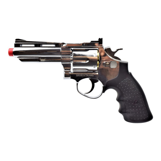 REVOLVER A GAS CANNA DA 4" ARGENTO HFC