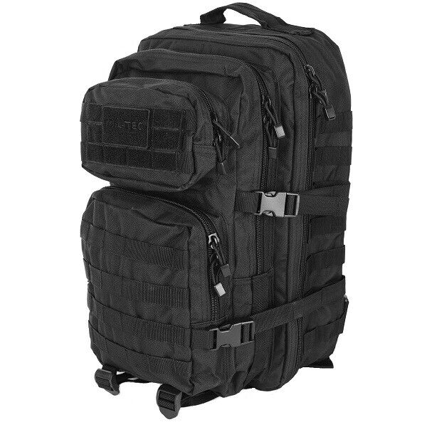 ZAINO TATTICO MILITARE 36 LG COLORE NERO MILTEC