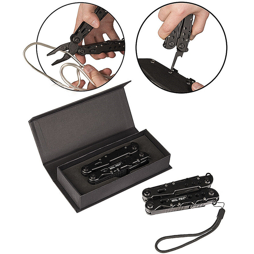 Pinze Multiuso Professionale Militare Multitool Black Cobra Mil-Tec