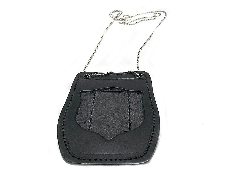 Porta placca cuoio con collana per carabiniere VEGA HOLSTEr
