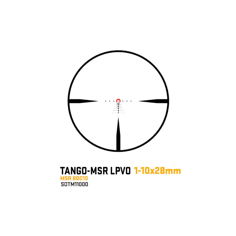 OTTICA TANGO-MSR 1-10X28 SFP BDC-10 COYOTE SIG SAUER