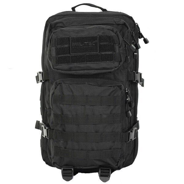 ZAINO TATTICO MILITARE 36 LG COLORE NERO MILTEC
